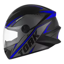 Capacete Para Moto Fechado R8 Viseira Transparente Pro Tork