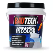 Manta Líquida Impermeabilizante Bautech 8kg Incolor