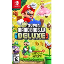New Super Mario Bros U Deluxe Nintendo Switch Nuevo