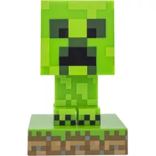 Lampara De Noche Creeper De Minecraft Luz Decorativa 