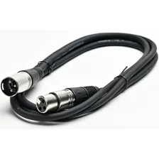 Cable Canon Canon Xlr Dmx Cabezales Par Led Proton 3 Mts