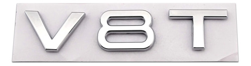 Para Audi A4 A5 A6 3d V8t Badge Fender Badge Sticker Foto 4
