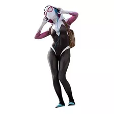 Disfraz De Cosplay Spider Gwen Con Máscara Talla L