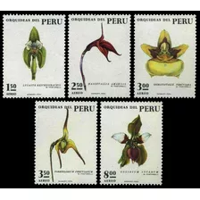 Flora - Orquídeas - Perú 1973 - Serie Mint