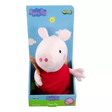 Pelúcia Peppa Pig 30cm 2340 Sunny Brinquedos
