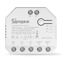 Sonoff Interruptor Wifi 2ch Canais Dual Automação Residencial - Controle Por Smartphone Android Ios