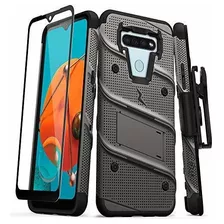 Funda Zizo Para LG K51/ Protector Pantalla/gris