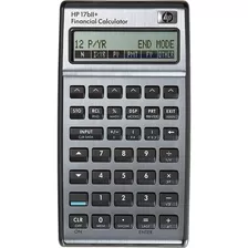 Calculadora Financeira Hp 17bii+ Cor Carbonite Liga Metálica