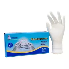 Guantes Latex De Exploración Examinación Uso Médico 100 Pzs 