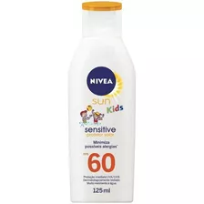 Protetor Solar Nivea Kids&p Fps60 125ml