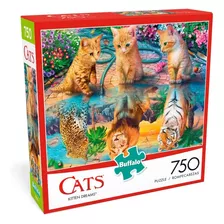 Buffalo Games - Kitten Dreams - Puzzle De 750 Piezas