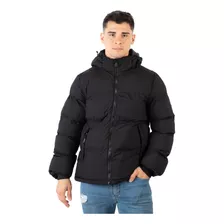 Campera Camperon Hombre Engomada Capucha Desmontable