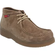 Botín Cuero Hombre Sioux Marrón Hush Puppies