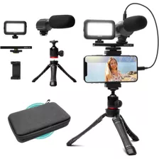 Movo Ivlogger- Kit De Vlogging Compatible Con iPhone/lightni