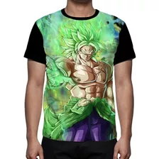 Camiseta Anime Dragon Ball Super Broly Mod 05 - Frente