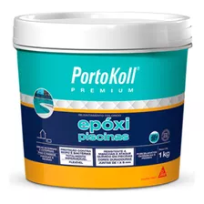 Rejunte Epóxi Piscina Portokoll 1kg Azul Cobalto