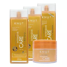 Kit Knut Intensive Care Shampoo + Condicionador + Masc + Lvn