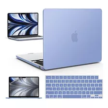 Funda Ibenzer Para Macbook Air 13 M2 + C/teclado Lila