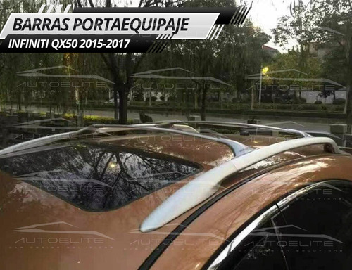 Barras Portaequipaje Infiniti Qx50 2015 2016 Transversales Foto 5