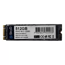 Disco Estado Solido Ssd M.2 Sata 512gb 2280 Skyd