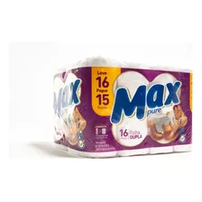 Papel Higienico Macio Folha Dupla Fardo Com 16 Rolos Maxpure