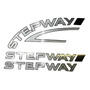 Emblema Kit Renault Stepway  2021 - 2022   Calcomania X3  Renault STEPWAY