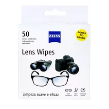 Lens Wipes Zeiss Com 50 Lenços Umedecidos