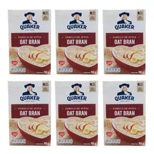 Farelo De Aveia Oat Bran Quaker Kit Com 6 Unidades De 165g