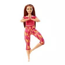 Boneca Barbie Feita Para Se Mover Mattel - Gxf07