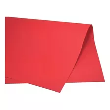 Pct Papel Color Set 120g Cartolina Dupla Face 48x66 C/20 Fls Cor Vermelho