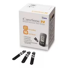 Tiras De Glucometria Caresens Caja X50