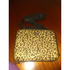 Porta Laptop Animal Print Marca Icon