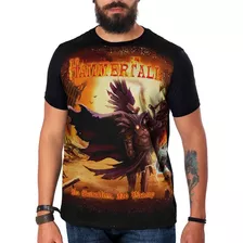 Camiseta Hammerfall No Sacrifice, No Victory