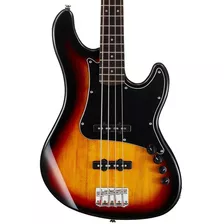 Bajo Cort Gb34jj Jazz Bass 4 Cuerdas Activo Orientación De La Mano Diestro Cantidad De Cuerdas 4 Color Sunburst 3 Tonos