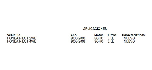 Manguera Filtro Aire Honda Pilot 4wd 2003 - 2008 3.5l Nuevo Foto 5