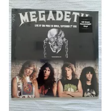 Megadeth Live In São Paulo 1995 Lp Lacrado. 