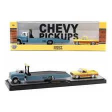 Pack Chevy Pickups Chevrolet Escala 1:64 1/64 M2 Coleccion