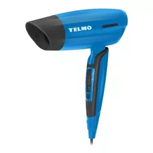 Secador Para Cabello 1400w Color Azul Yelmo Sc-3620