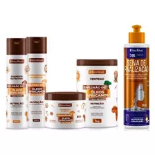 Kit Óleos Africanos Com 1 Seiva Beleza Natural