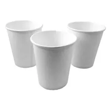 Vaso Cafe Blanco Carton Desechable 6 Onz 100 Unds