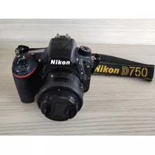 Câmera Nikon D750 + Lente Nikon 35 Mm 1.8g Af-s Nikkor