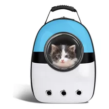 Mochila Burbuja Rigida Para Gatos Perros Mini Paseo Viaje