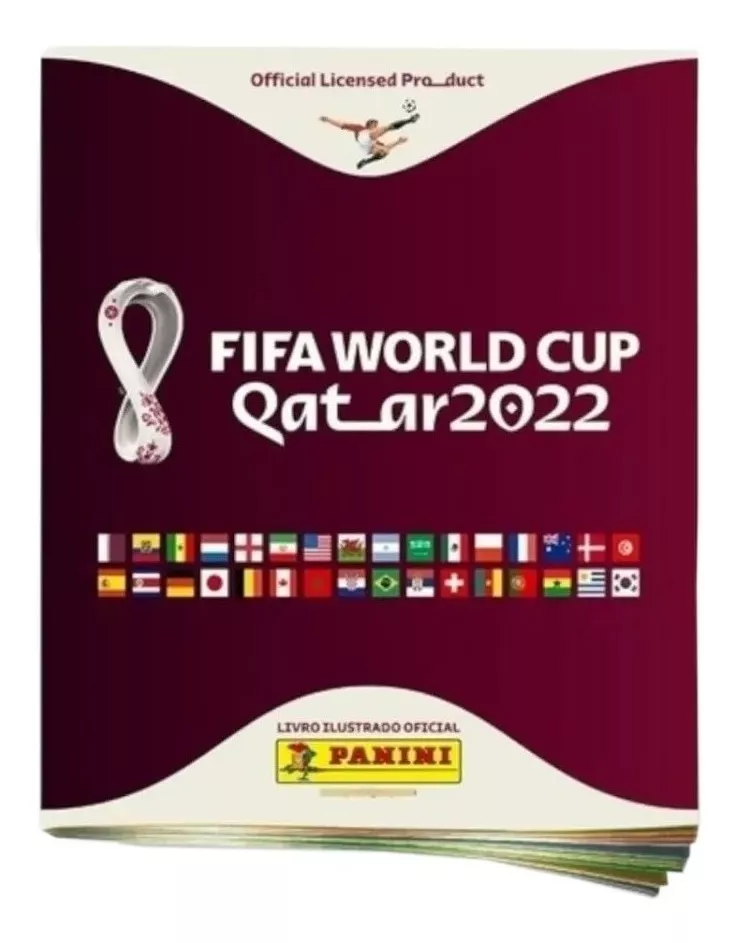 Album Da Copa Do Mundo Qatar 2022 Capa Cartão Oficial