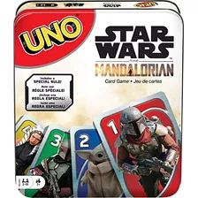 Juego De Cartas Mattel Games Uno Star Wars The Mandalorian