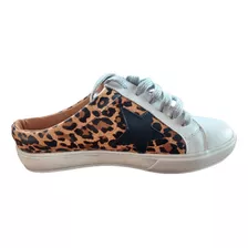 Zapatillas Medio Talon Print - Sabot