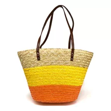 Bolsa Feminina De Praia Forrada Artesanal Luxo