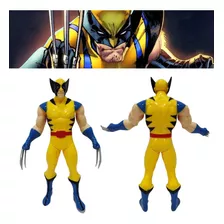 Wolverine Boneco Brinquedo Marvel X-men Garras Articulado 