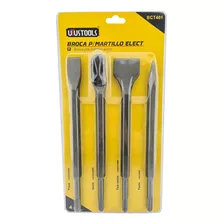 Set Jgo De Broca P Rotomartillo Sds Plus 4pcs Cr-v Uyustools