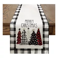 Decoração De Natal Caminho De Mesa Árvore De Natal 33*1