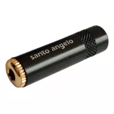 Plug Conector Jack P2 3,5mm Linha Stereo Fêmea Santo Angelo